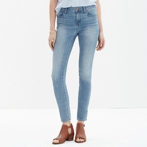 Madewell High Riser Skinny Jeans